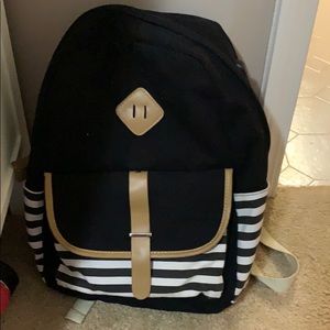 a black backpack